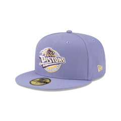 Detroit Pistons Hardwood Classics Lavender Pack 59FIFTY Fitted Hat
