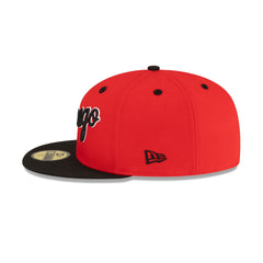 Chicago Bulls Hardwood Classics 80s Two Tone 59FIFTY Fitted Hat