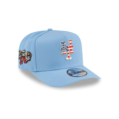 New York Mets Red. White & Blue 9FIFTY A-Frame Snapback Hat