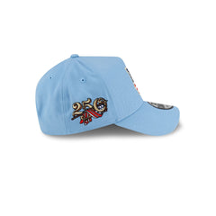 Los Angeles Dodgers Red. White & Blue 9FORTY A-Frame Snapback Hat