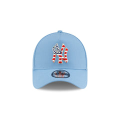 New York Yankees Red. White & Blue 9FORTY A-Frame Snapback Hat