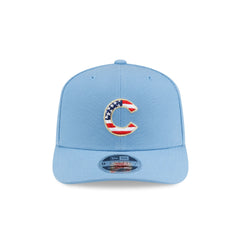 Chicago Cubs Red. White & Blue 9SEVENTY Stretch-Snap Hat