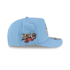 Golden State Warriors Red. White & Blue 9FIFTY A-Frame Snapback Hat