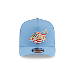 Los Angeles Lakers Red. White & Blue 9FIFTY A-Frame Snapback Hat