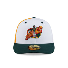 Seattle Supersonics Hardwood Classics 90s White 59FIFTY Fitted Hat