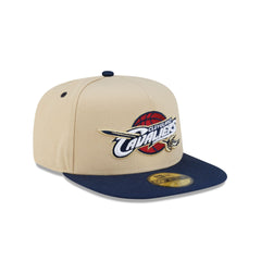 Cleveland Cavaliers Hardwood Classics 2000s Gold 59FIFTY A-Frame Fitted Hat