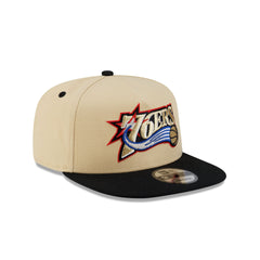 Philadelphia 76ers Hardwood Classics 2000s Gold 9FIFTY A-Frame Snapback Hat