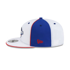 Detroit Pistons Hardwood Classics 2000s Optic White Flip 9FIFTY Snapback Hat