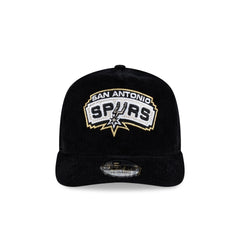 San Antonio Spurs 2003 Finals Black & Gold Corduroy 19TWENTY Adjustable Hat