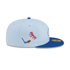 Buffalo Bills Billustration by Grace 59FIFTY Fitted Hat
