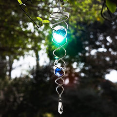 Rotating wind chime tail indoor and outdoor decoration