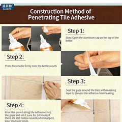 Tile adhesive strong adhesive （Tool kit included.）
