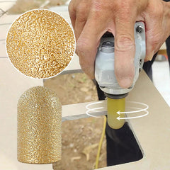 Vacuum brazed circular grinding head abrasive