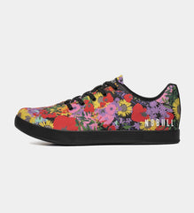 Women's Floral Canvas Trainer