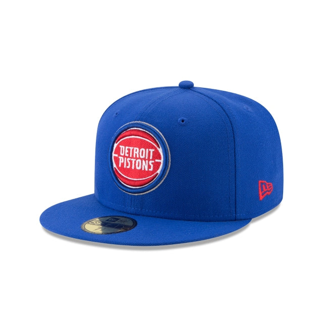 Detroit Pistons Team Color 59FIFTY Fitted Hat