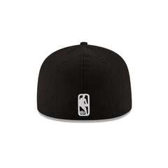 New York Knicks Black & White 59FIFTY Fitted Hat