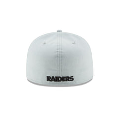 Las Vegas Raiders Grey 59FIFTY Fitted Hat