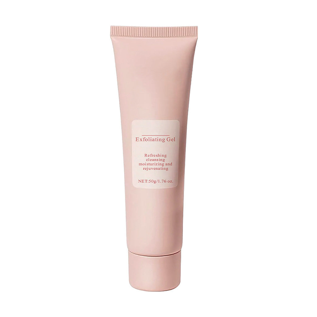 Exfoliating gel with natural, non-irritating ingredients; can be used all over the body.