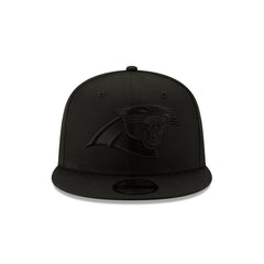 Carolina Panthers Basic Black On Black 9FIFTY Snapback Hat