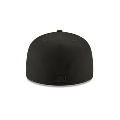 Los Angeles Angels Blackout Basic 59FIFTY Fitted Hat