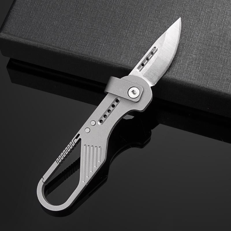 Mini Tactical EDC Keychain Folding Pocket Utility Knife
