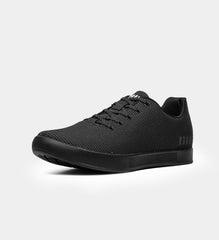 Women's Black Reflective Woven Cupsole Trainer