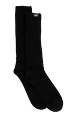 Unisex Scrunch Sock - Black