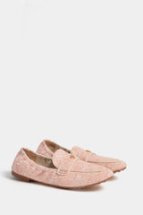 Peach Ivory and New Cream Ballet Loafer