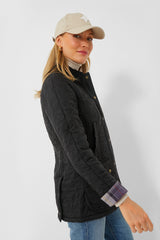 Black Beadnell Polarquilt Jacket