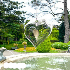 Heart Wind Spinner
