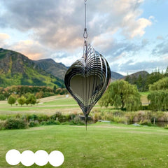 Heart Wind Spinner