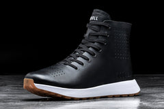 Women's Deconstructed Leather High-Top
