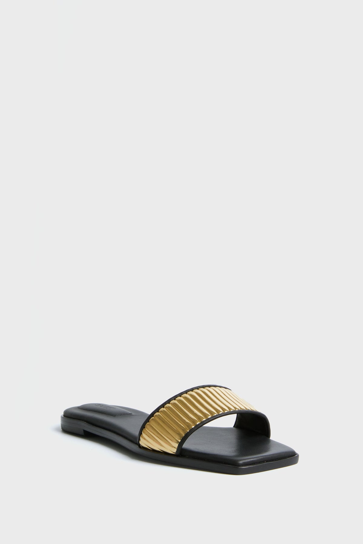 Black Gold Carter Flat Sandals