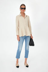 Tan Ashlen Blouse