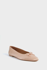 Rose Satin Bodil Flats