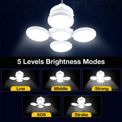 Folding Solar Night Market Camping Emergency Football Light