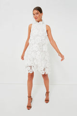 Blanc Guipure Lace Blythe Dress