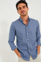 Navy Skies Check Movement Shirt