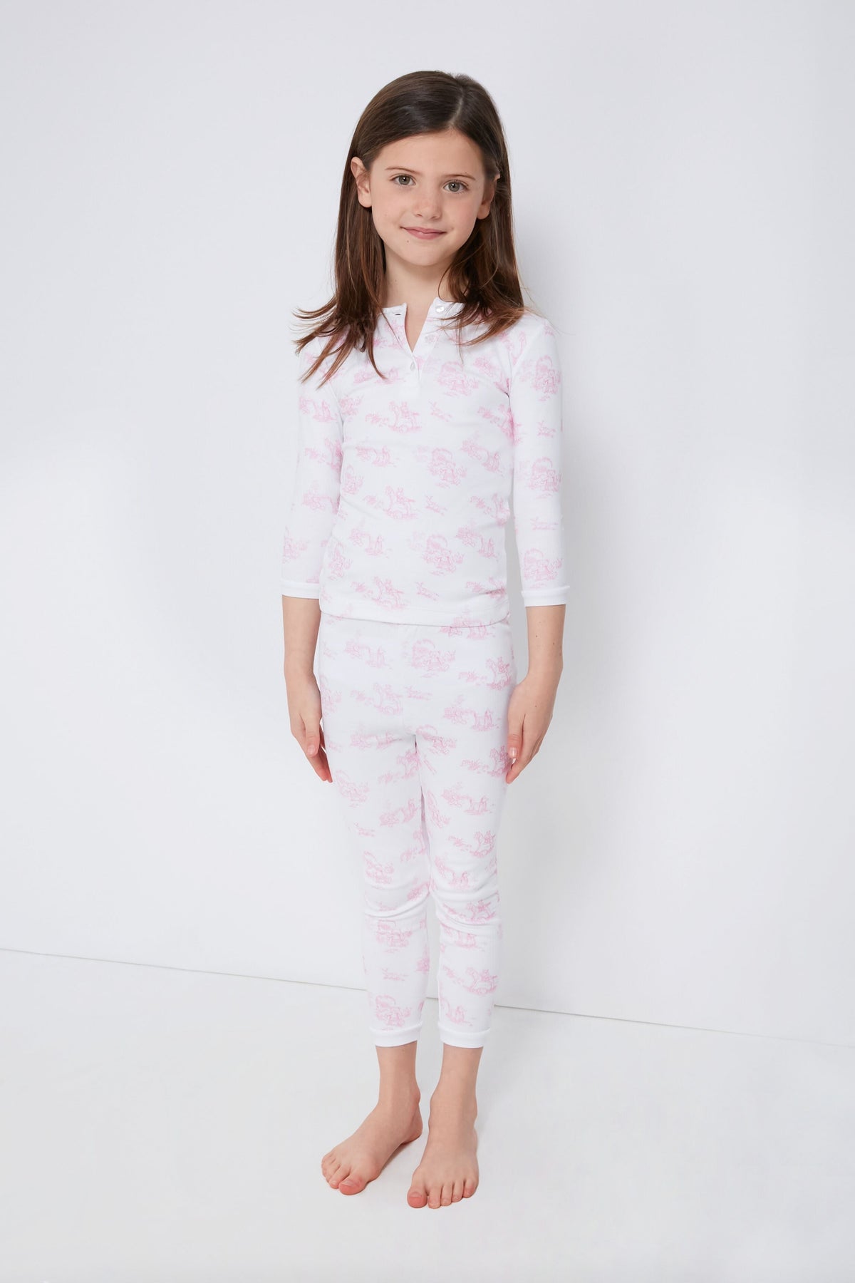 Pink Toile Pajamas