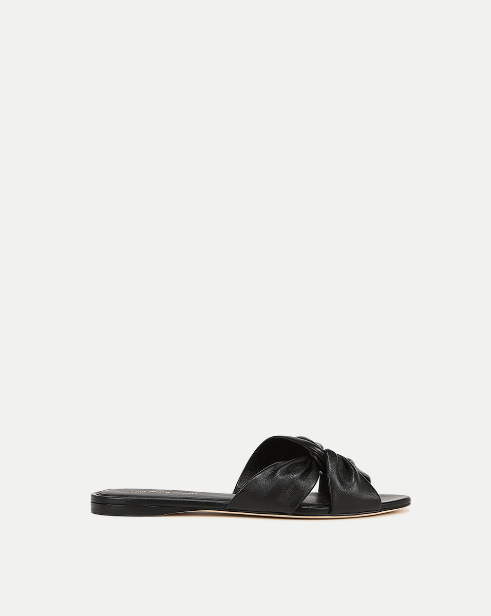 Seraphina Leather Twist Sandal