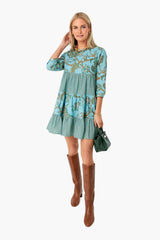 Exclusive Turquoise Camilla Rene Dress