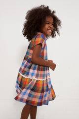 Technicolor Check Charlie Dress