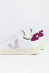 Extra White Parme Magenta V-12 Sneakers