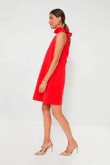 Poppy Red Blythe Dress