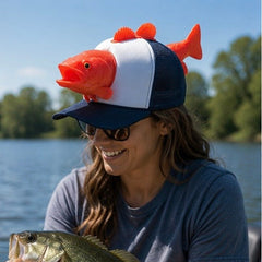 Fishing enthusiasts' exclusive fishing hat