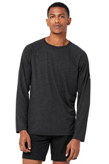 Triumph Long Sleeve Tee - Black Heather