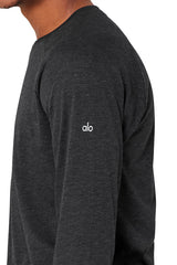 Triumph Long Sleeve Tee - Black Heather