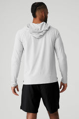 Idol Hooded Runner - Titanium
