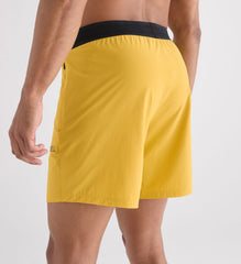 Men's Solid Stretch Short 7