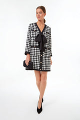 Coco Tweed Bow Dress